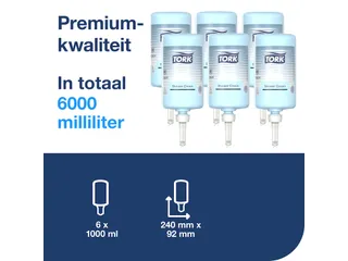 Tork 420601 Premium S1 zeepvulling Douchegel unisex 1000ml - 2