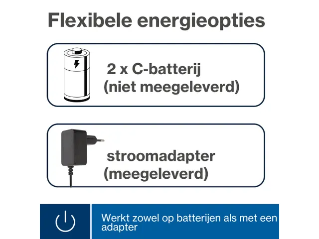 Zeepbellenmachine Batterijvoeding