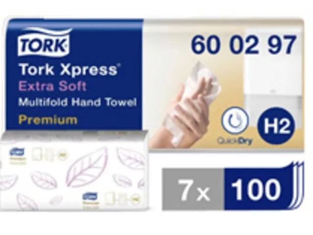 Tork 600297 Xpress Multifold Handdoek Premium H2 Extra zacht 700 vel