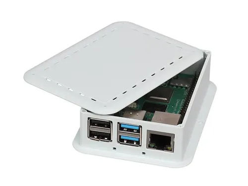 Behuizing Voor Raspberry Pi 4 - Wit