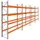 palletstelling,basis+3xaanbouw,HxBxD 4620x14900x1100mm,vakl. 3400kg
