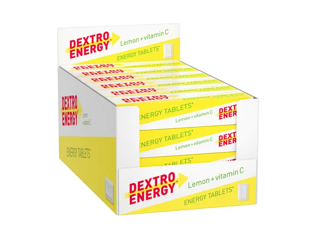 Tablette énergétique Dextro Energy citron 50g