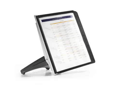 Bureaustandaard A4 Sherpa Soho Met 5tassen Zwart