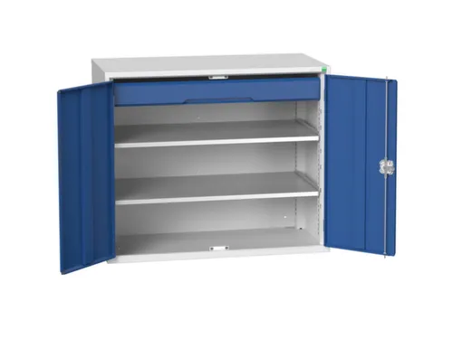 universele kast,HxBxD 1000x1300x550mm,2xStalen bodem,1lade(n)