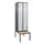 Z-garderobekast,HxBxD 2120x600x815mm,2vak,vak B 300mm,draaigrendel