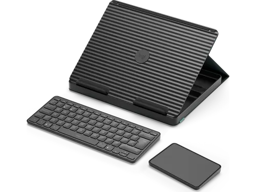 Logitech Casa Pop-Up Desk QWERTY Brits Engels Touchpad Schaar-toets