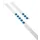 Wandlijst Desq 100cm met 5 blauwe magneten van 32mm