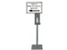 Desinfectiezuil 150 cm clicklijst A3