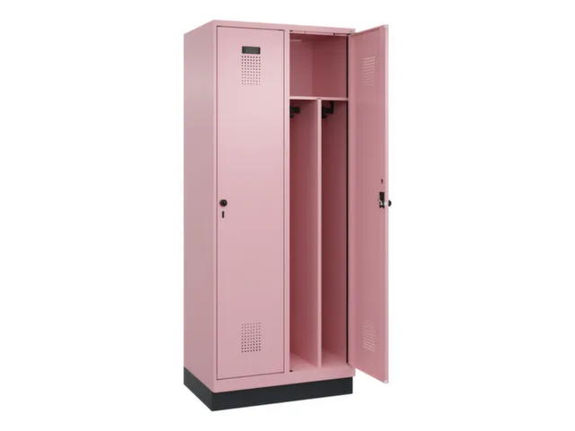locker voor scheiding van kleding,HxBxD 1950x800x500mm,2vak