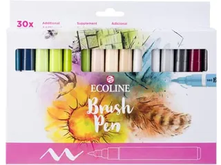 Ecoline Brush pen etui van 30 stuks set Additional - 4