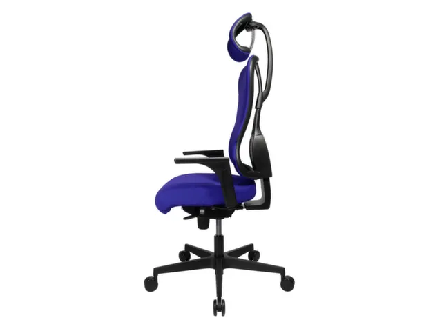 chaise de bureau pivotante,Mécan. synchrone,a. accoudoirs,appui-tête
