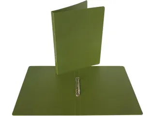 Nature ringmap voor A4 PP 2 ringen 16 mm kaki groen - 2
