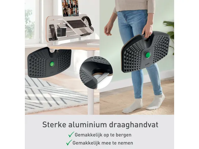 Balansbord Leitz ergo actief 540x65x310mm zwart