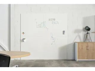 Whiteboard Rocada Skincolour 100x100cm wit gelakt - 8