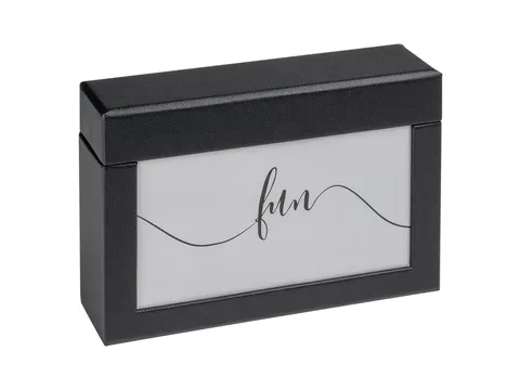 Fotobox walther design Fun 10x15cm 100 foto's zwart