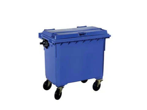 Contivia 4,vuilnisbak 4wielen 770 L blauw