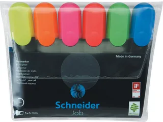 markeerstift Job 150 etui van 6 stuks assorti - 1