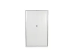 Claudius PLUS Roldeurkast 198x120 Wit 4 Legborden