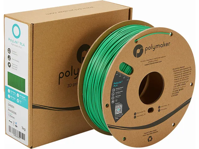 Polymaker PolyTerra PLA Candy 1.75 Filament Groen 1kg