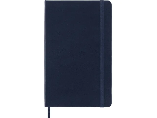 Carnet de notes Moleskine L 130x210mm uni rigide bleu saphir