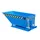 Kiepbak Staalplaat 535x670x1320mm Inh. 0.25m³ 300kg Blauw