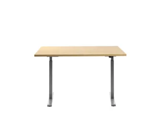Elektrisch ihv bureau,HxBxD 700-1200x1200x800mm,blad esdoorn - 1