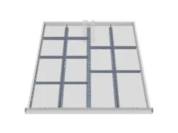 Lade-Indelingsset,V. Werkbank,8Lengteverdeler/2Scheidingsplaten