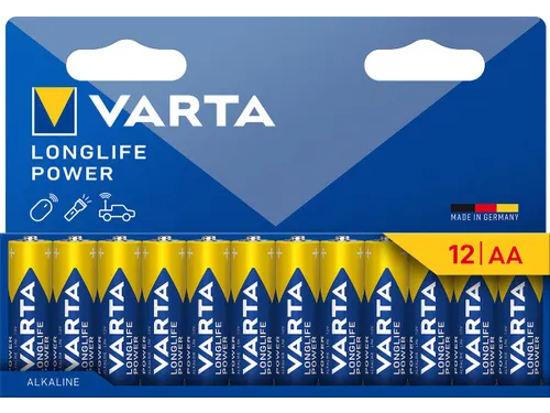 Longlife Power AA Batterijen pak à 12 stuks