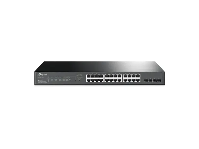 JetStream 28-Port Gigabit Smart Switch with 24-Port PoE+