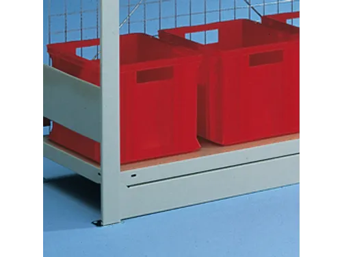 sokkellijst,v. inhaakstelling,HxB 56x1300mm,staal verzinkt