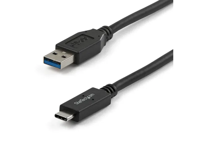 1 meter USB-A naar USB-C laadkabel USB 10Gbps 3A Charge & Sync M/M