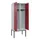 locker voor scheiding van kleding,HxBxD 2120x800x500mm,2vak