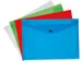 Documentenmap A4 172 Micron Drukknopsluiting Geassorteerde Kleuren