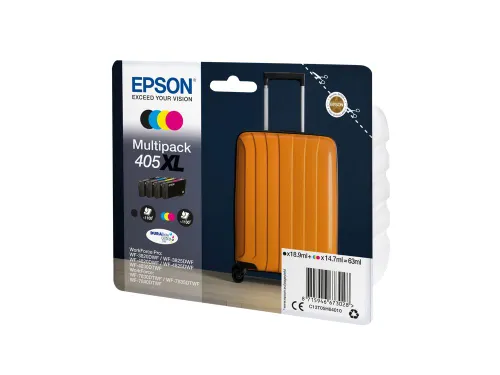 Epson 405XL Inktcartridge Multipack Zwart + 3 Kleuren Origineel