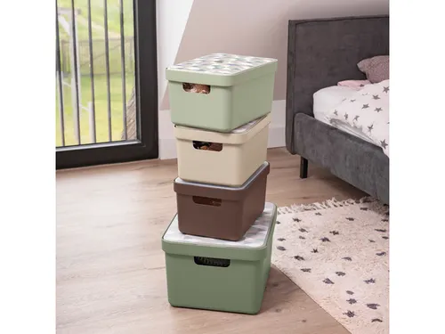 Sigma Home opbergbox 13L beige - 35x24,6x18,3cm