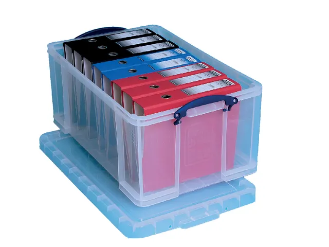 Opbergdoos 64 Liter Transparant Archief