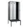 locker met bank,HxBxD 2120x900x815mm,3vak,vak B 300mm,cilinderslot