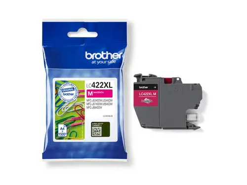 Inktcartridge Brother LC-422XLM rood