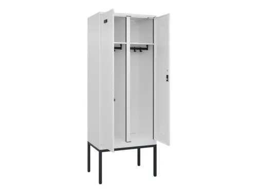 locker voor scheiding van kleding,HxBxD 2120x800x500mm,2vak