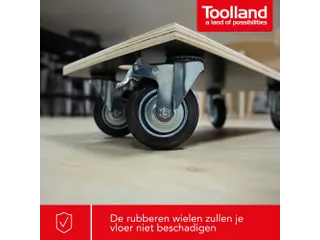 Meubelverplaatser 575x300mm Maximale Belasting 400kg - 11