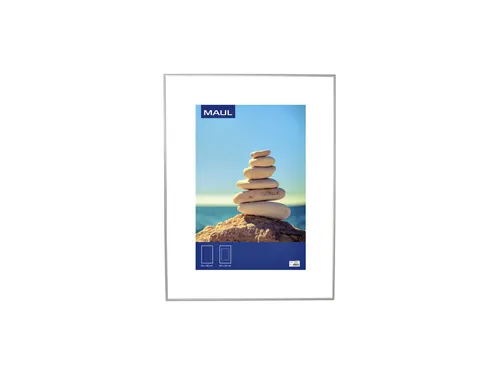 Fotolijst MAUL design 60x80cm aluminium frame zilver