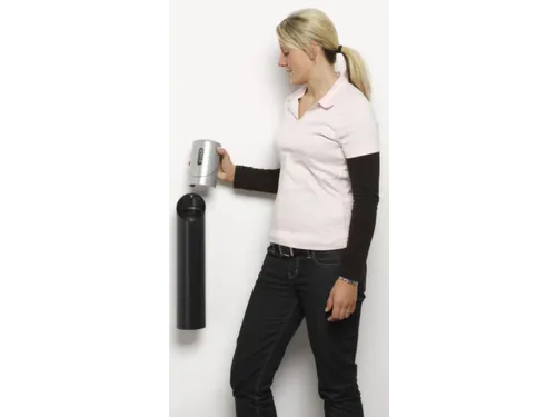 Wandasbak 1.4 liter 510x100mm Ral7021 Zwartgrijs Zilverkleurig
