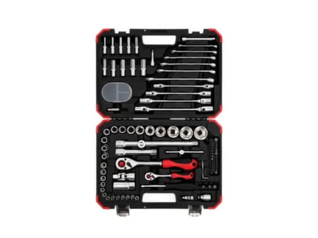 GEDORE R46003092 Dopsleutelset 1/4 inch+1/2 inch 92stuks