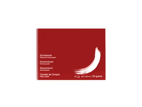 Schetsboek Papyrus 240x320mm 120gr 32 vel