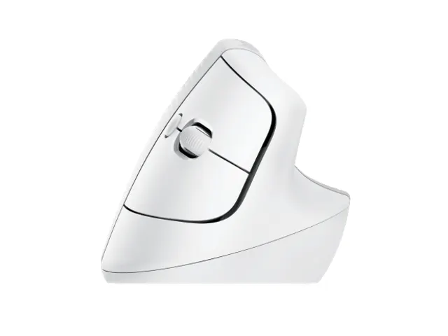 Logitech Lift Verticale Ergonomische Muis voor Mac Wit