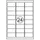 Etiket Quantore 63.5x33.9mm wit 360 stuks