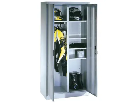 Garderobekast 1950x930x500mm Hoedenplank Kledingstang 4legborden