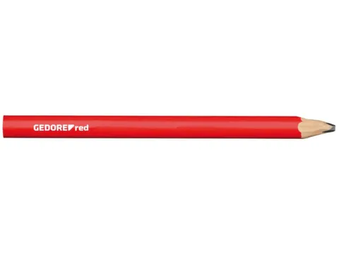 R90950012 Craftsman potlood 75mm ovaal rood 12stuks