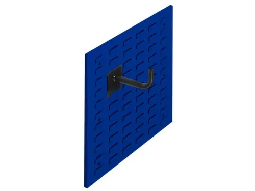 Gesleufde Plaat Staal Hxb 450x1500mm Liggend Ral 5010 Gentiaanblauw