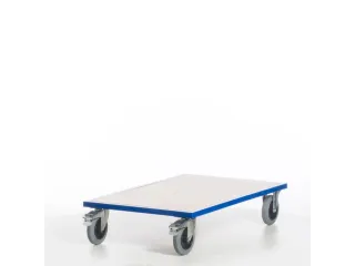 platformwagen,draagverm. 600kg,laadvl. LxB 1200x800mm,houtplaat - 11